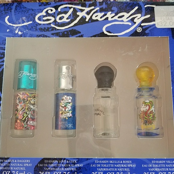blue ed hardy cologne